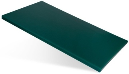 Доска разделочная мки307/3, 600х400х18, пластик, зеленый